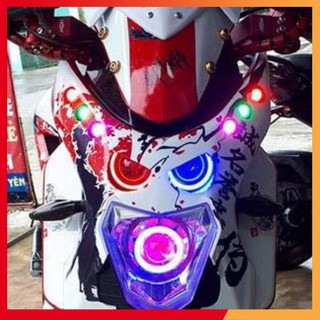 đèn led xi nhan cúc áo lắp xe máy xe đạp điện gía 1 cái