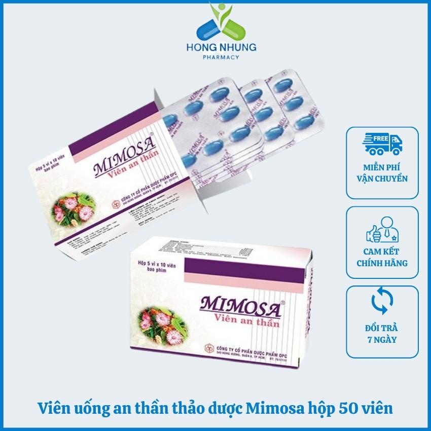 ✅ Viên Uống Thảo Dược MIMOSA OPC An Thần Dể Ngủ(50 viên)