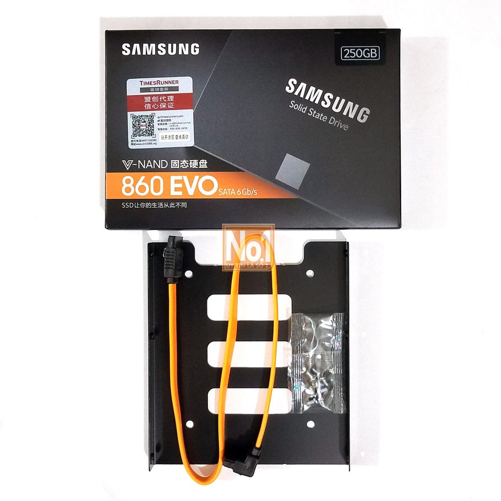 Ổ cứng SSD 2.5 inch SATA Samsung 860 EVO 250GB 1TB - Bảo hành 5 năm | BigBuy360 - bigbuy360.vn