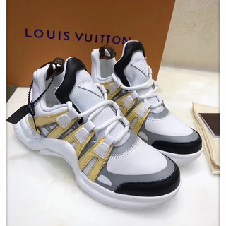 [FULLBOX] Giầy thể thao LOUIS VUITTON Vàng đen