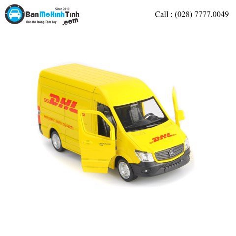 Mô hình xe Mercedes Van DHL 1:36 UNI