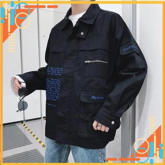 [FreeShip] ÁO KHOÁC KAKI -ÁO KAKI POCKET HỘP , KHOÁC KAKI IN CHỮ CÓ BIGSIZE NK*** | BigBuy360 - bigbuy360.vn