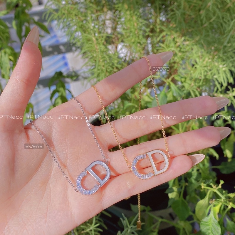 ᴾᵀᴺᵃᶜᶜ Dây chuyền titan C.D xà cừ phối đá paget