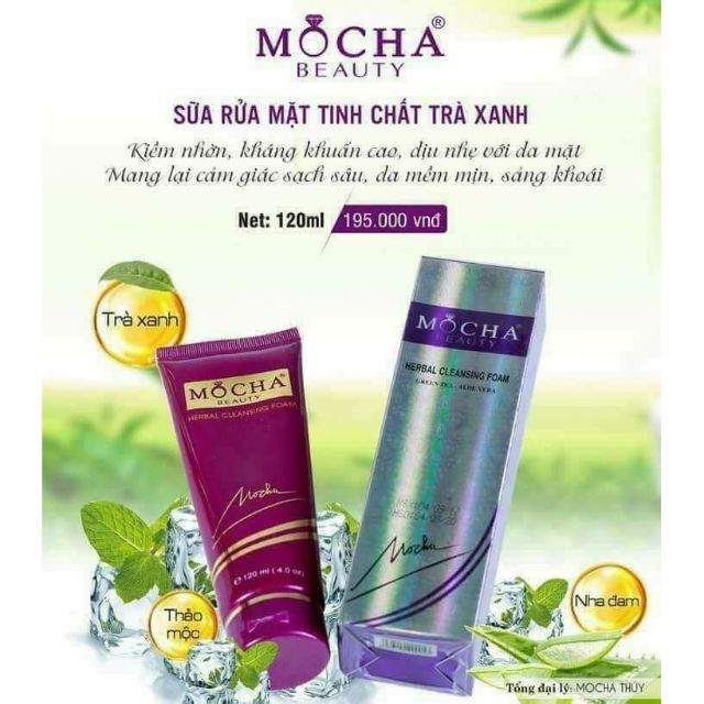 SỮA RỬA MẶT TRÀ XANH MOCHA