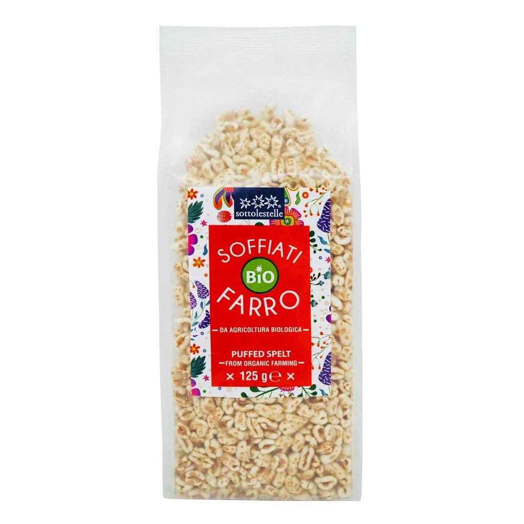 Bỏng lúa mì hữu cơ Sottolestelle 125g