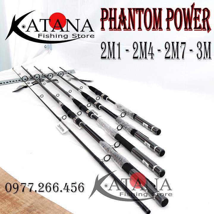 Cần Câu chính Hãng Daiwa - Phantom Power - 2m1 2m4 2m7 3m0