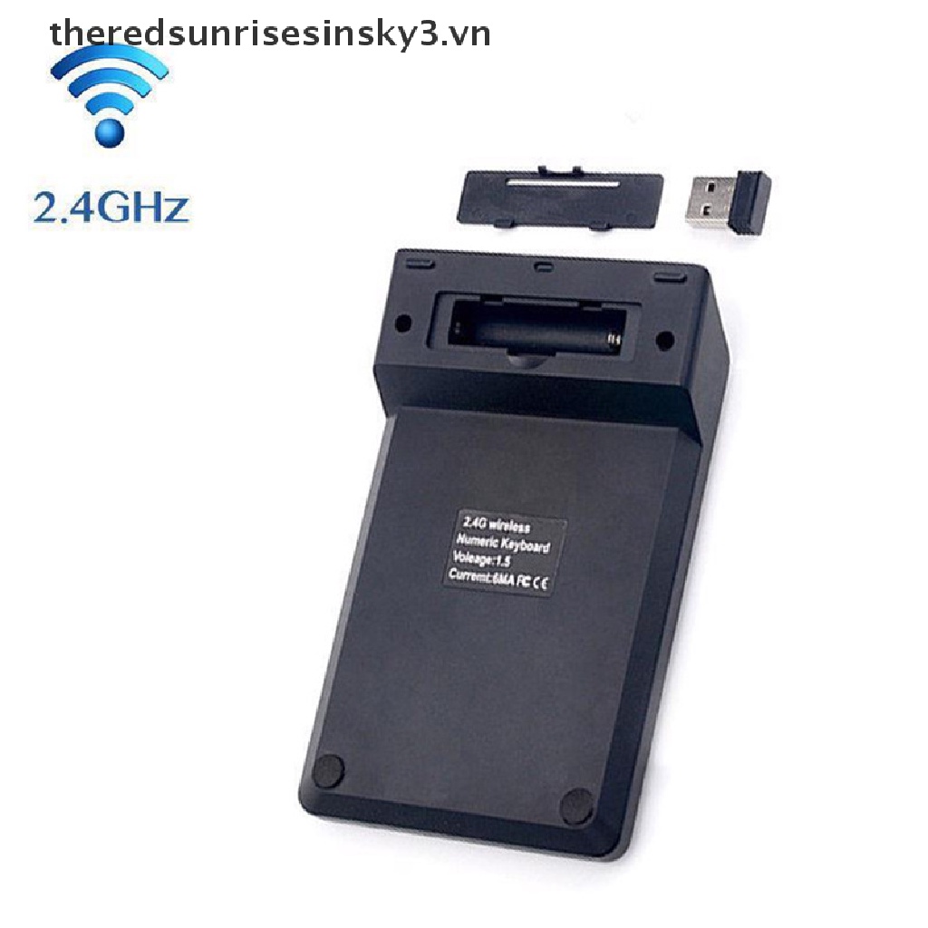 Bàn PhíM mini Không Dây 2.4g 18 PhíM Cho PC