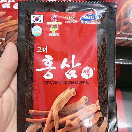 [DATE MỚI] Nước Hồng Sâm Pocheon Hàn Quốc, Hộp 30 Gói *70ml | BigBuy360 - bigbuy360.vn