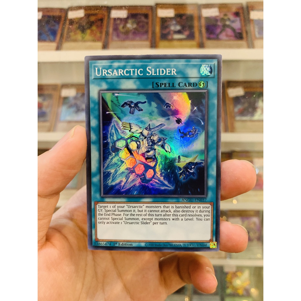 Thẻ Bài YugiOh! Mã ANGU-EN037 - Ursarctic Slider - Super Rare - 1st Edition