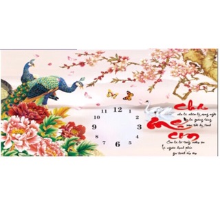 Tranh đính đá cha mẹ yn5367 kt 60x45cm