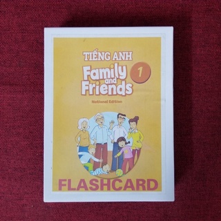 flashcard Family And Friends 1 Nation Edition A5-2mặt