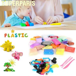 Đất set gói superclay đất sét nhẹ làm slime, hoa đất  sét, đất nặn..