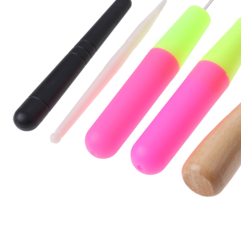 Bộ 5 Kim Nhựa Đan Móc Len Tiện Dụng