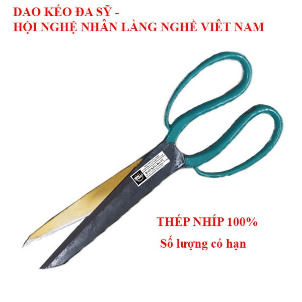 Kéo cắt thịt gà Đa Sỹ làm bằng nhíp chuẩn - xưởng rèn Khánh Linh
