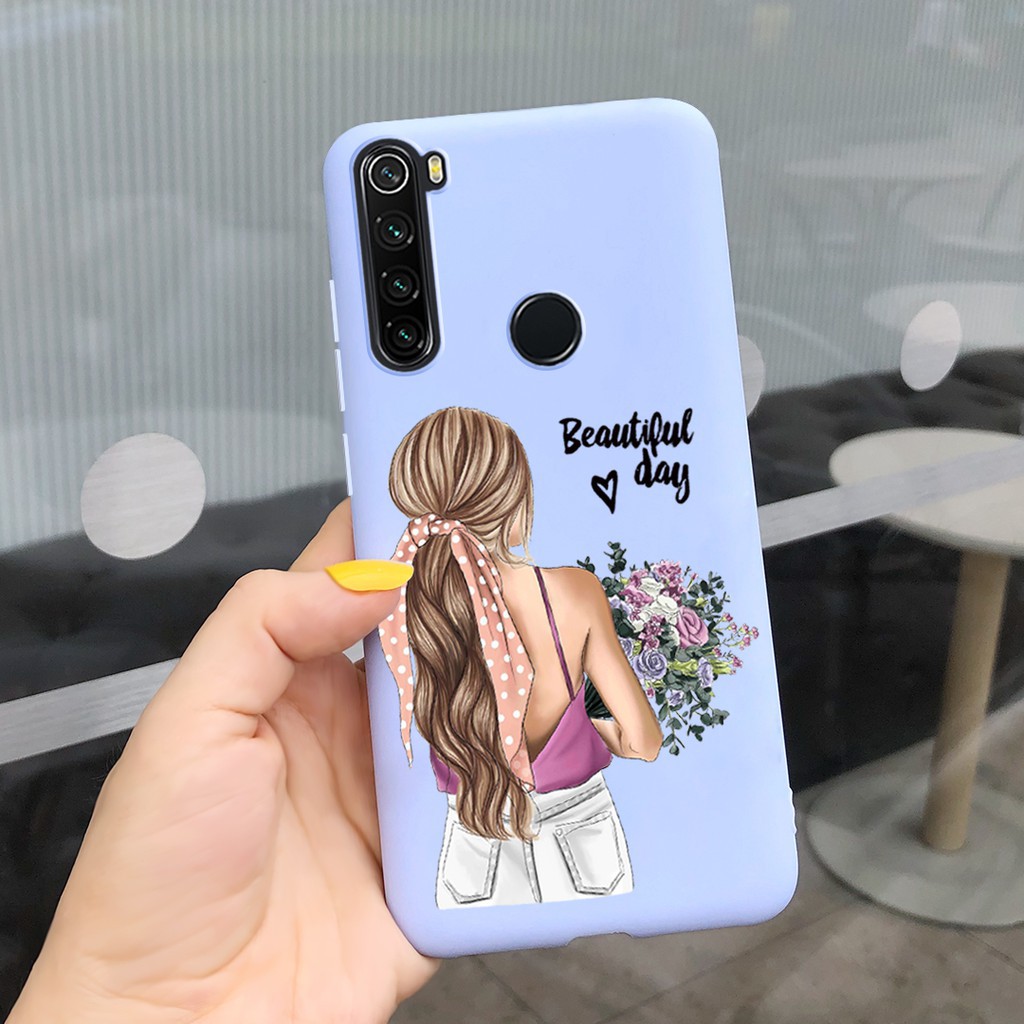 CANDY LADY Ốp Lưng Điện Thoại Kiểu Dáng Thời Trang Dành Cho Xiaomi Redmi Note 8 / 8t / 8 Pro