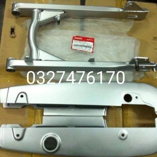 Bộ càng gắp hộp xích, cacte xe Super DREAM zin Honda