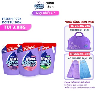 Túi Nước Giặt Xả Maxkleen 3.8kg MỚI