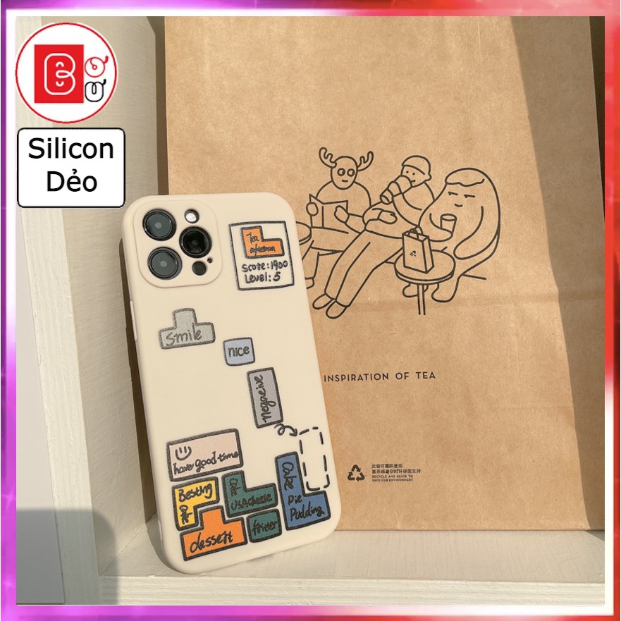 Ốp lưng iphone Tetric, Ốp Lưng Điện Thoại, Ốp Điện Thoại ốp iphone 7/7plus/8/8plus/x/xs/xsmas/11/11pro/12/12promax-Bơ Bư