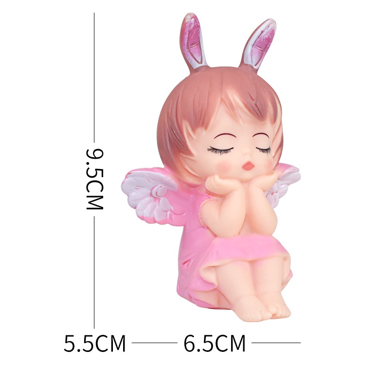 Phụ Kiện Trang Trí Bánh Kem Hình Thiên Thần Anne Dễ Thương