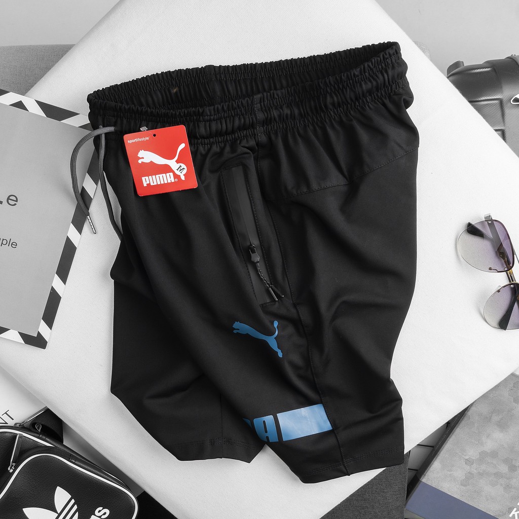 Quần short thể thao nam, quần đùi nam tập gym cao cấp, chất thun co dãn thoải mái vải mềm mịn thoáng mát - QS34 | BigBuy360 - bigbuy360.vn