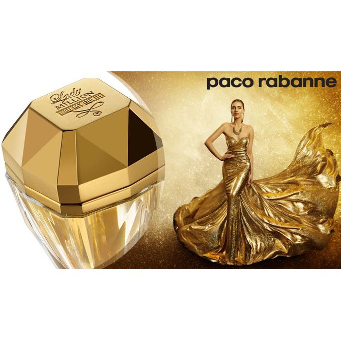 Nước hoa nữ Lady Million Eau My Gold EDT 50ml