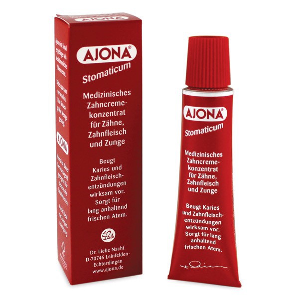 Kem đánh răng y tế ajona của đức - hộp 25ml - ảnh sản phẩm 1