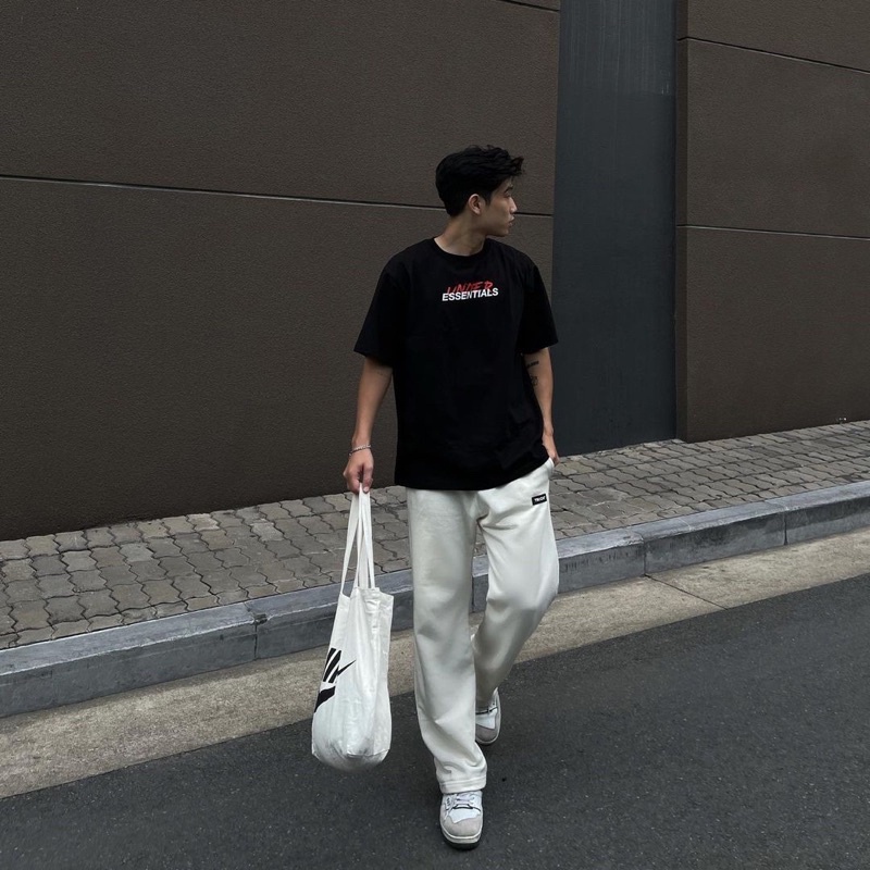 Túi tote vải mộc Tiệm nhà Pony dây kéo in hình Ni..ke PM154 (nhiều mẫu)