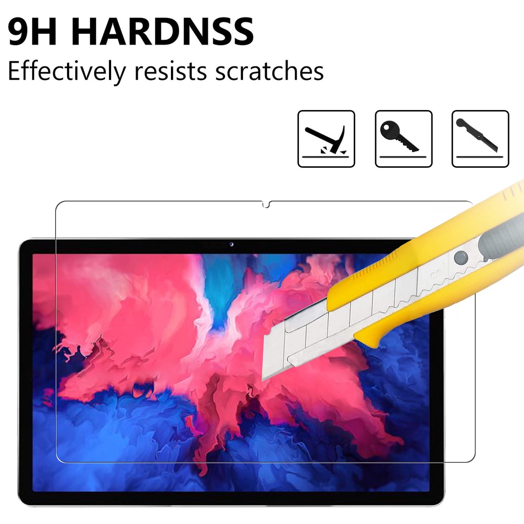 Kính Cường Lực Bảo Vệ Màn Hình Lenovo Tab P11 2021 J606 J616 Pro 11.5 J706 M10 FHD Plus X606 X616 HD 2nd Gen X306 x605