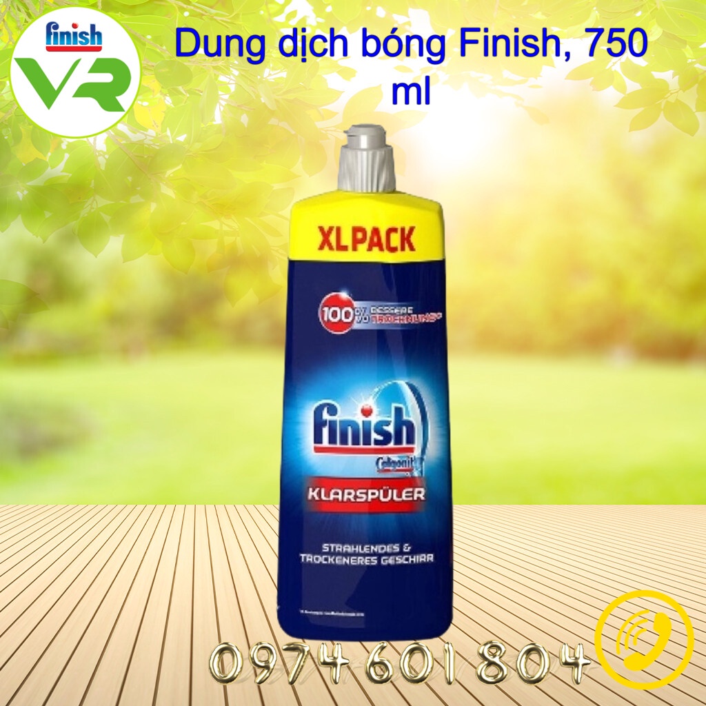 Combo Viên Rửa Chén Bát Finish Essential Hộp 100 viên Hương Chanh Nhập Khẩu Chính Hãng