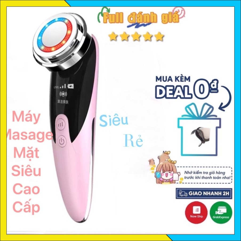 MÁY MASSAGE MẶT - MÁY CHĂM SÓC DA trẻ hoá điện di tinh chất