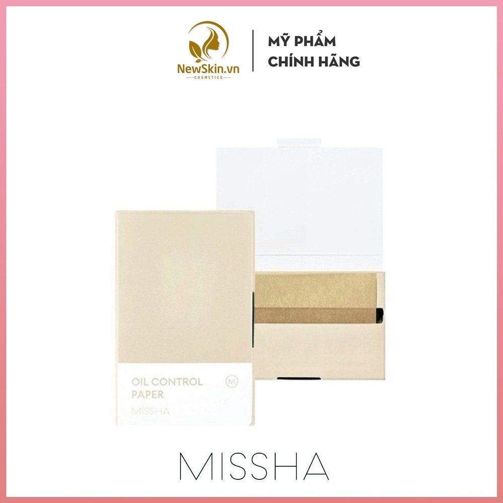 Giấy Thấm Dầu MISSHA Oil Control Paper 100 tờ | BigBuy360 - bigbuy360.vn