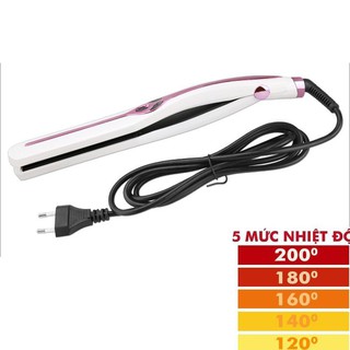 Máy duỗi tóc điều chỉnh nhiệt Kemei KM-2204 chuyên nghiệp đa năng-hàng nhập khẩu 2020