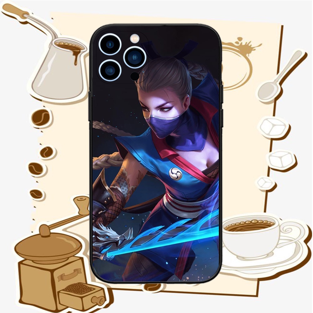 Ốp Iphone 11/12/13 Pro Max in hình tướng liên quân Airi / Alice /Amly /Annette /Arum /Bright siêu đẹp siêu ngầu