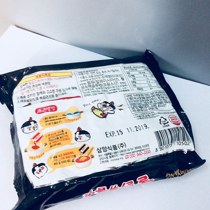 SỈ 1 THÙNG MÌ CAY SAMYANG HÀN QUỐC VỊ TRUYỀN THỐNG 40 GÓI