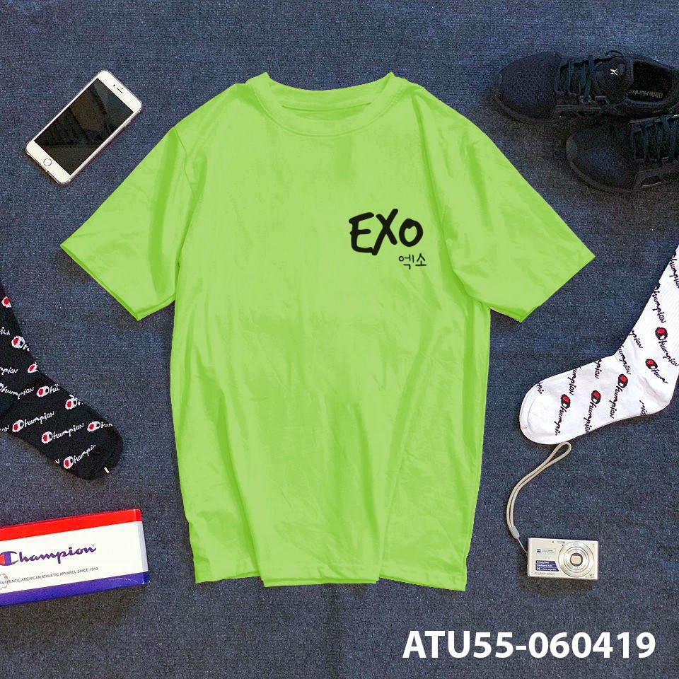 [SẢN PHẨM ĐỘC QUYỂN CỦA ÁO THUN UNISEX - KPOP] Áo Thun Cá Tính EXO KPOP (LOGO EXO)