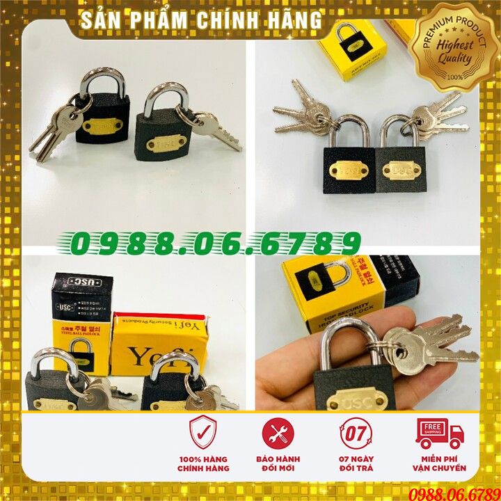 Khóa mini 3,2 phân ⚡FREE SHIP⚡thích hợp khóa tủ,cửa phòng trọ-siêu chắc chắn-nhỏ gọn tiện lợi-chống rỉ sét mọi thời tiết