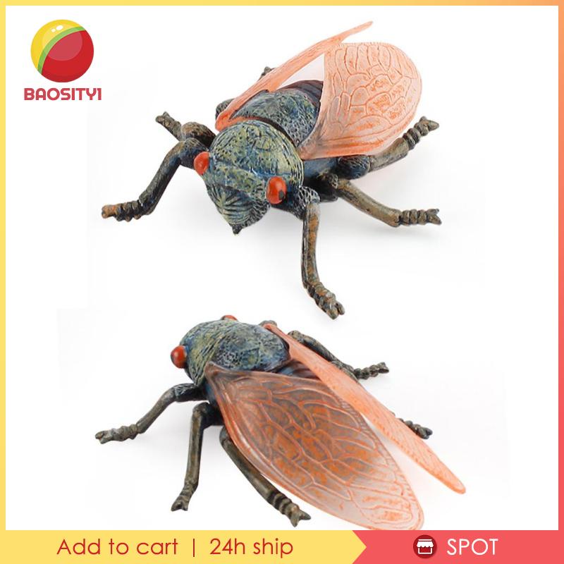 [Baosity1] Set 3 Đồ Chơi Côn Trùng Giả Bằng Nhựa Sống Động Như Thật Cho Bữa Tiệc