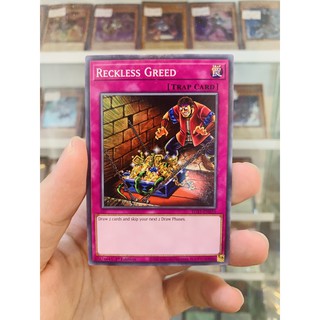 Thẻ Bài YugiOh! Mã EGS1-EN035 - Reckless Greed - Common - 1st Edition