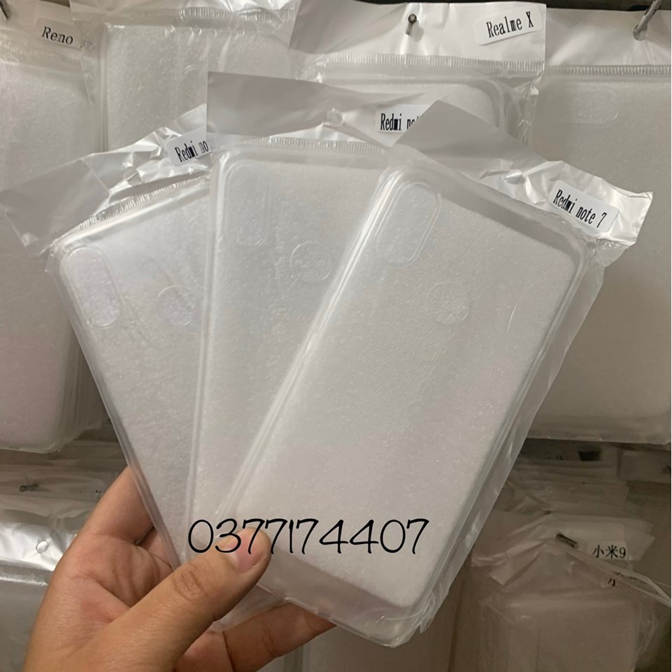 Combo 3 ốp lưng dẻo Xiaomi Redmi Note 7/ Note 7 Pro Silicon trong suốt ( Loại Tốt )