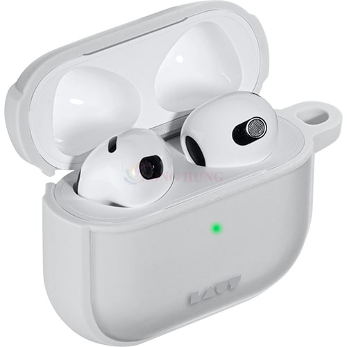 Bao Silicone hỗ trợ sạc không dây Laut Huex AirPods 3 L_AP4_HX - Hàng chính hãng - Chống bám vân tay hiệu quả