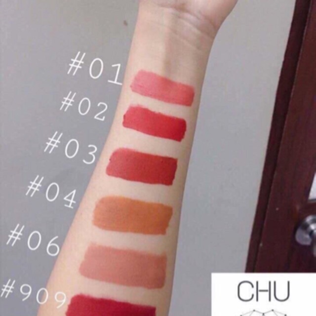Bộ 5 son chu chính hãng tặng kèm phụ kiện đầy đủ | BigBuy360 - bigbuy360.vn