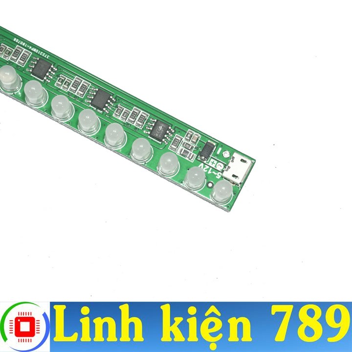 Mạch LED nháy theo nhạc - Linh kiện 789