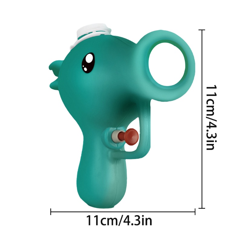 WMMB Children's Swimming Pool Cartoon Cute Pea Water Gun, Kids Playing On The Beach Water Spray Gun Toy for Summer Fun Play