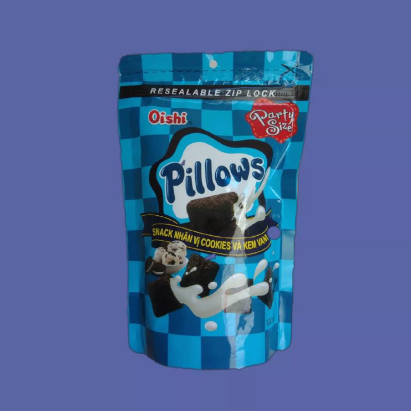 [MỚI] Snack Pillow nhân Vị Cookies Và Kem Vani
