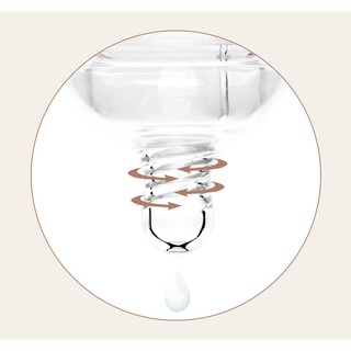 Bình sữa thủy tinh chống sặc cho bé Hinata BS01