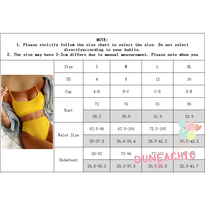 Set bikini 2 mảnh DUNEA thiết kế năng động thời trang dành cho nữ