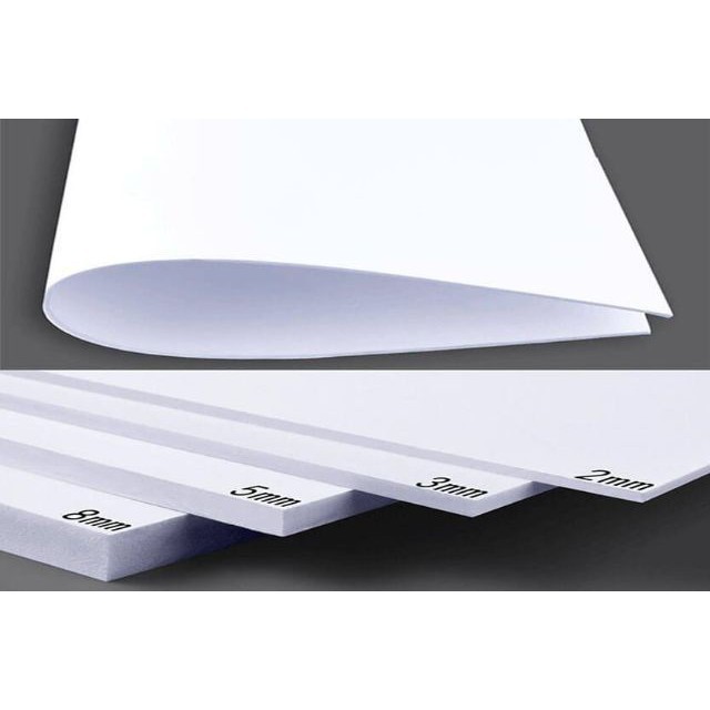Bìa mô hình Fomex   Độ dày 2mm- 3mm / 5mm-8mm