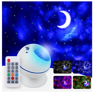 Đèn chiếu sao Galaxy tự xoay mây thiên hà chiếu ngàn sao có hình mặt trăng