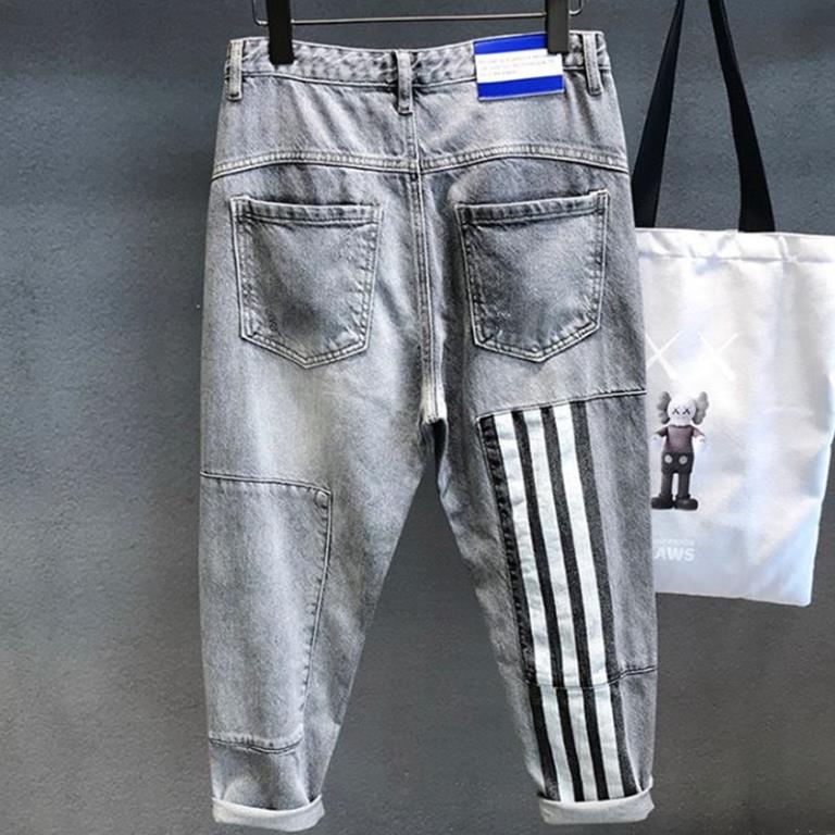 Quần jean nam BADBOY , chất vải mềm co giãn - Quần bò nam phong cách bụi - MTJ02 *