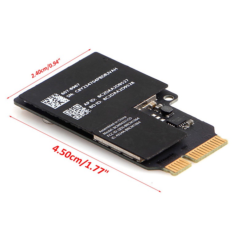 Card không dây a1418 a1419 x33 607-8967 BCM94331CD chuyên dụng cho Apple iMac 2012 | BigBuy360 - bigbuy360.vn